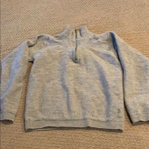 Smartwool Brown Quarter Zip Sweater